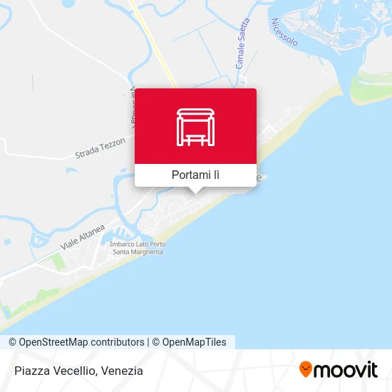 Mappa Piazza Vecellio