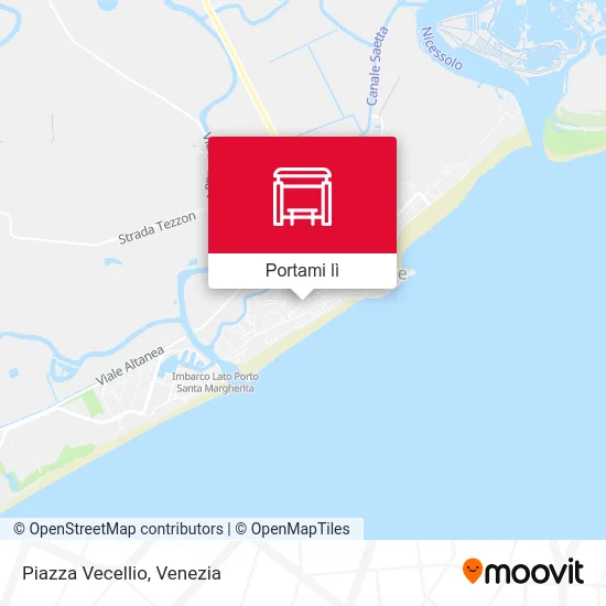 Mappa Piazza Vecellio