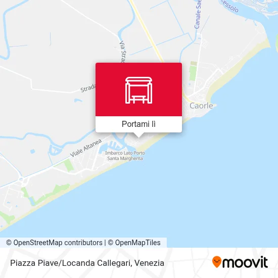 Mappa Piazza Piave/Locanda Callegari