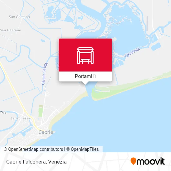 Mappa Caorle Falconera