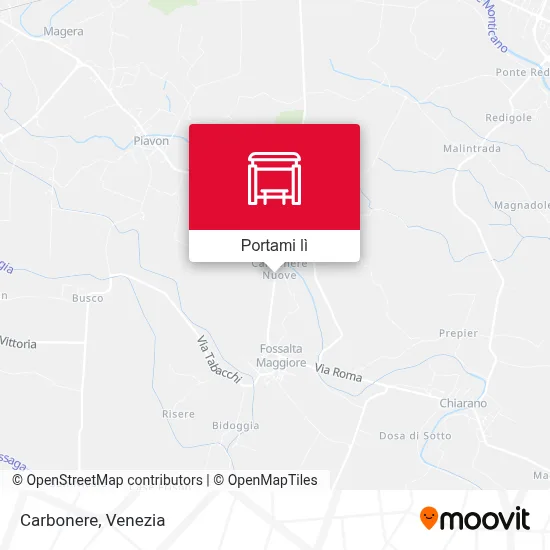 Mappa Carbonere