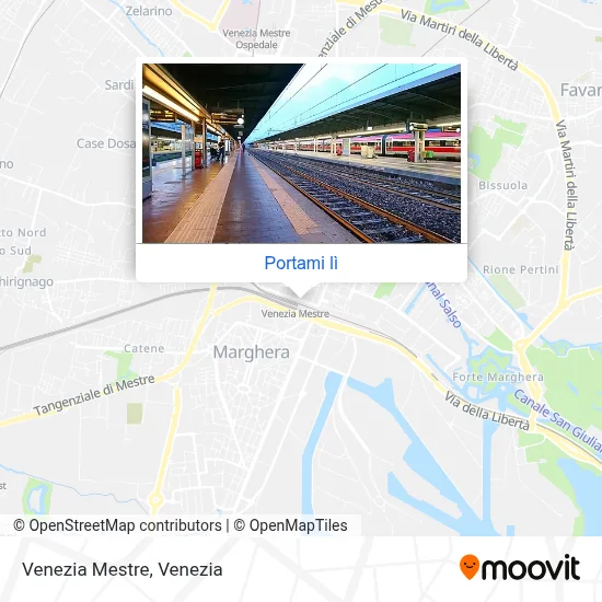 Mappa Venezia Mestre