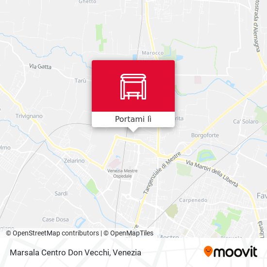 Mappa Marsala Centro Don Vecchi