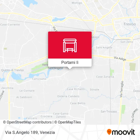 Mappa Via S.Angelo 189