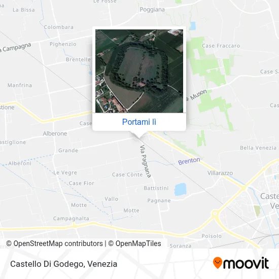 Mappa Castello Di Godego