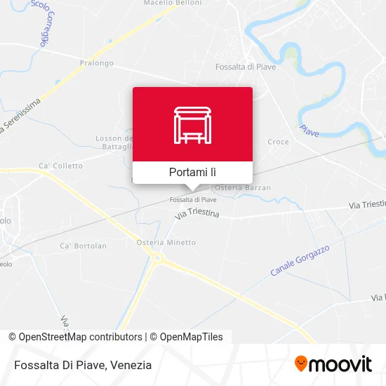 Mappa Fossalta Di Piave