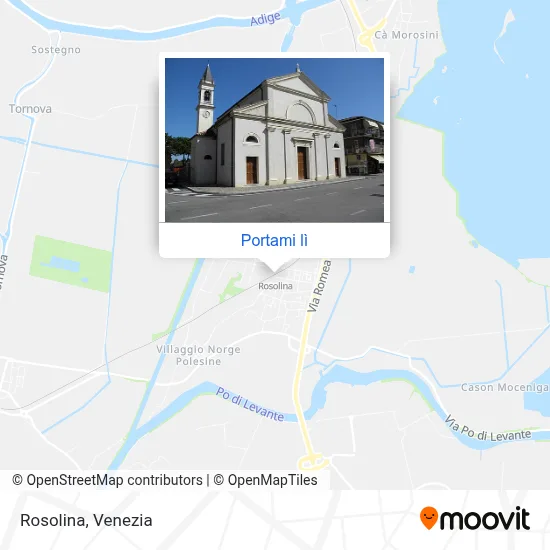 Mappa Rosolina