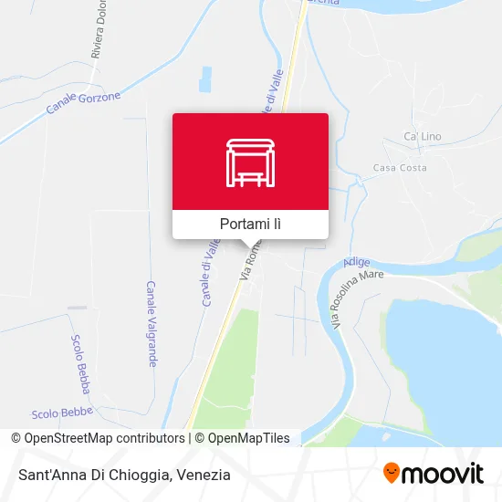 Mappa Sant'Anna Di Chioggia