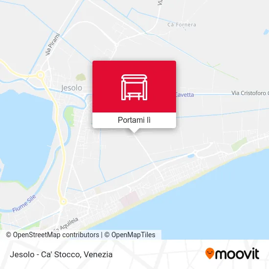 Mappa Jesolo - Ca' Stocco