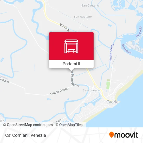Mappa Ca' Corniani