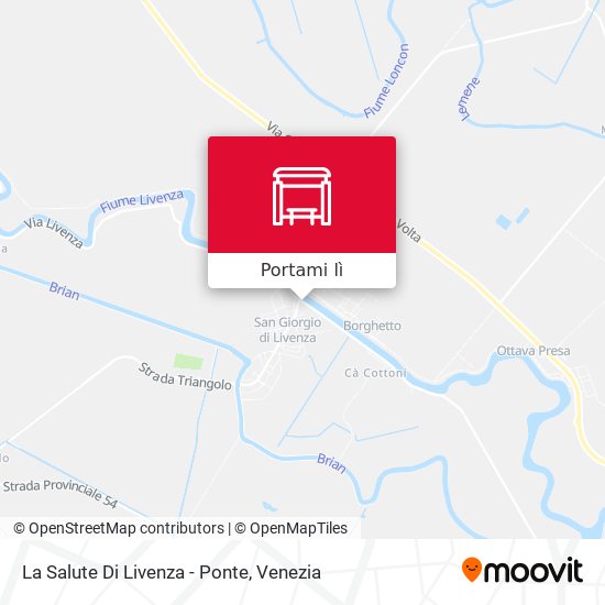 Mappa La Salute Di Livenza - Ponte