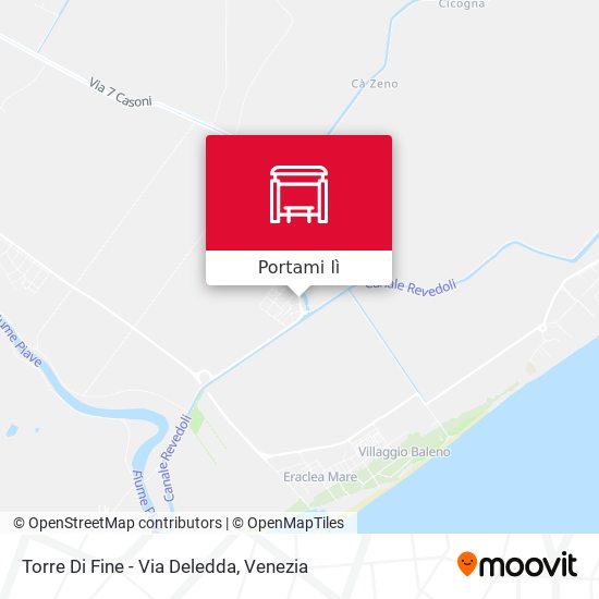 Mappa Torre Di Fine - Via Deledda