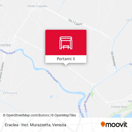 Mappa Eraclea - Incr. Murazzetta
