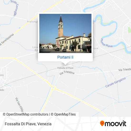 Mappa Fossalta Di Piave