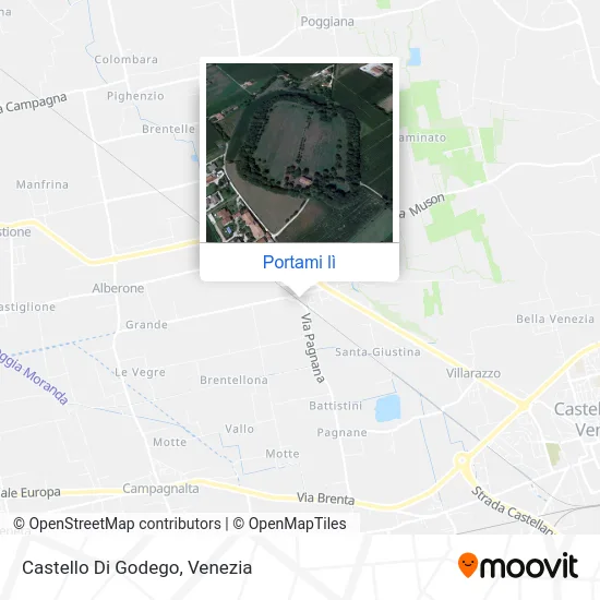 Mappa Castello Di Godego