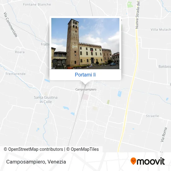Mappa Camposampiero