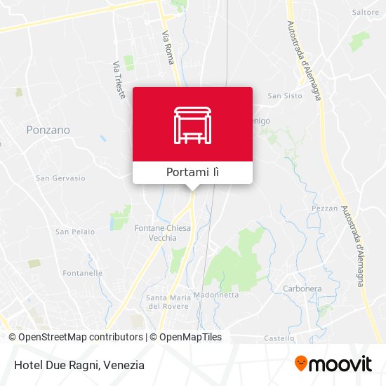 Mappa Hotel Due Ragni