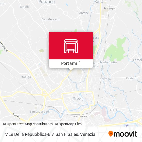 Mappa V.Le Della Repubblica-Biv. San F. Sales