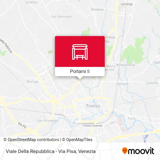 Mappa Viale Della Repubblica - Via Pisa