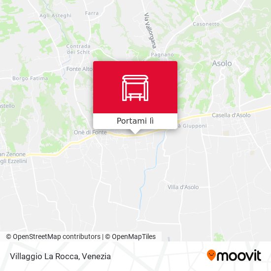 Mappa Villaggio La Rocca