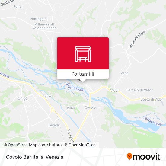 Mappa Covolo Bar Italia