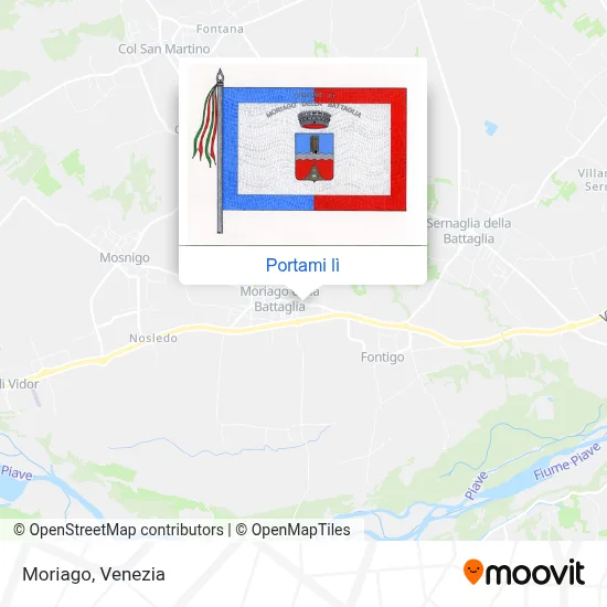 Mappa Moriago