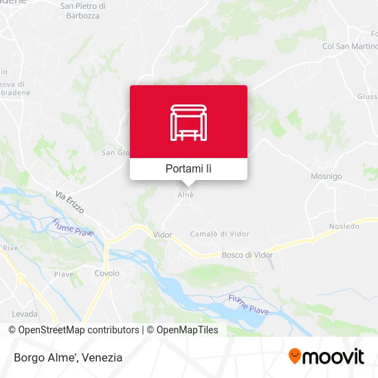 Mappa Borgo Alme'