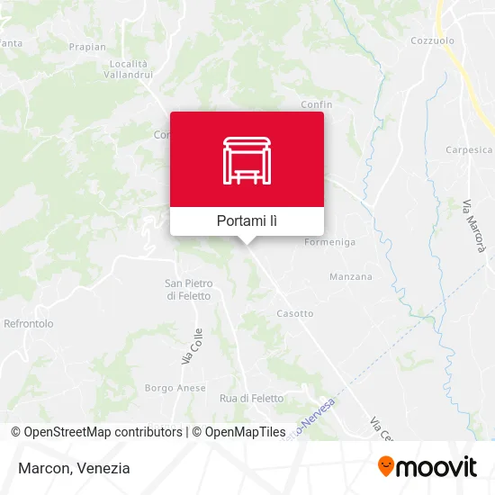 Mappa Marcon