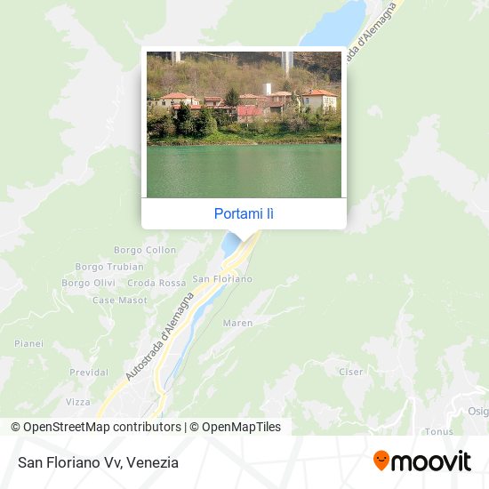 Mappa San Floriano Vv