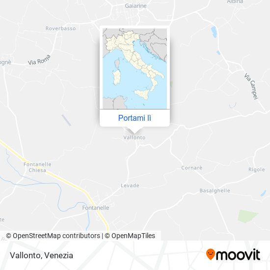 Mappa Vallonto