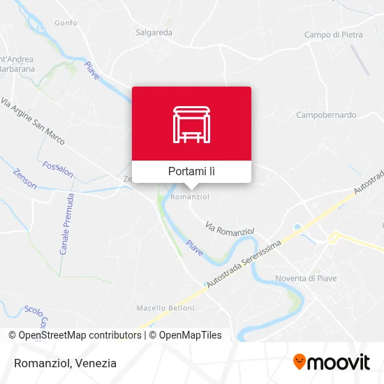 Mappa Romanziol