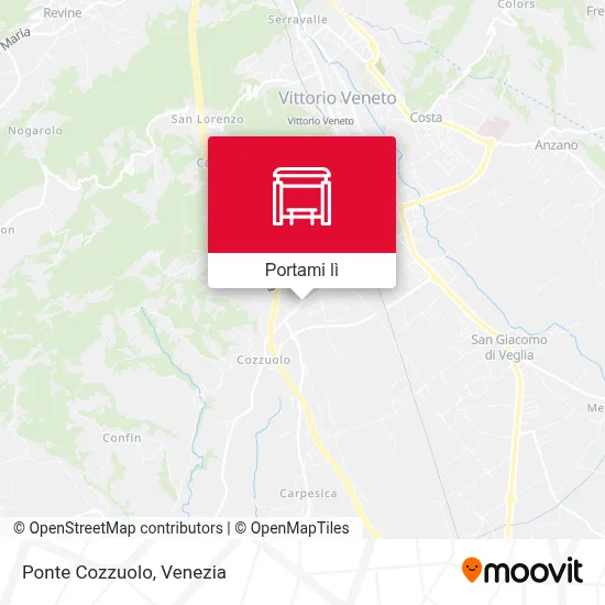 Mappa Ponte Cozzuolo