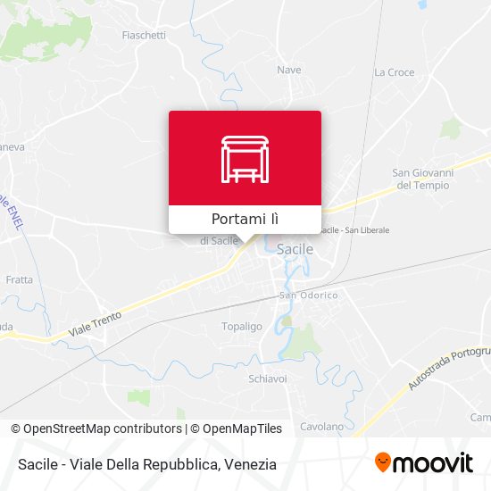 Mappa Sacile - Viale Della Repubblica