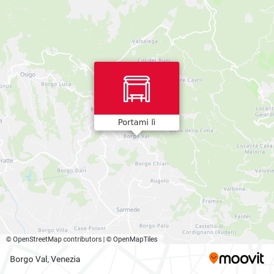 Mappa Borgo Val