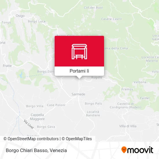 Mappa Borgo Chiari Basso