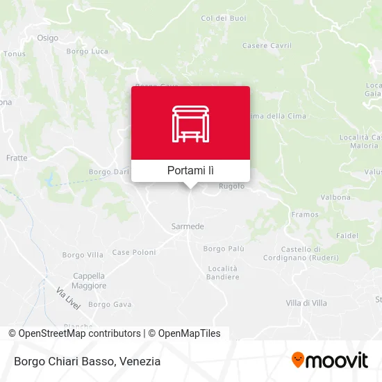 Mappa Borgo Chiari Basso