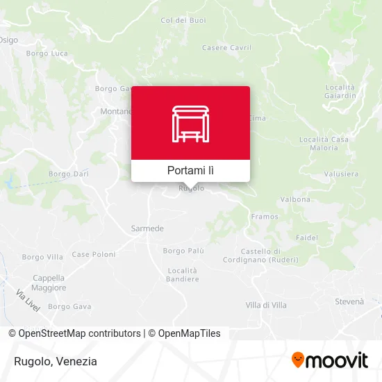 Mappa Rugolo