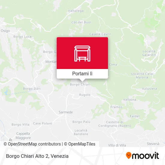 Mappa Borgo Chiari Alto 2