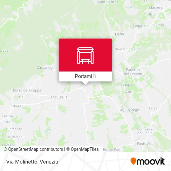 Mappa Via Molinetto