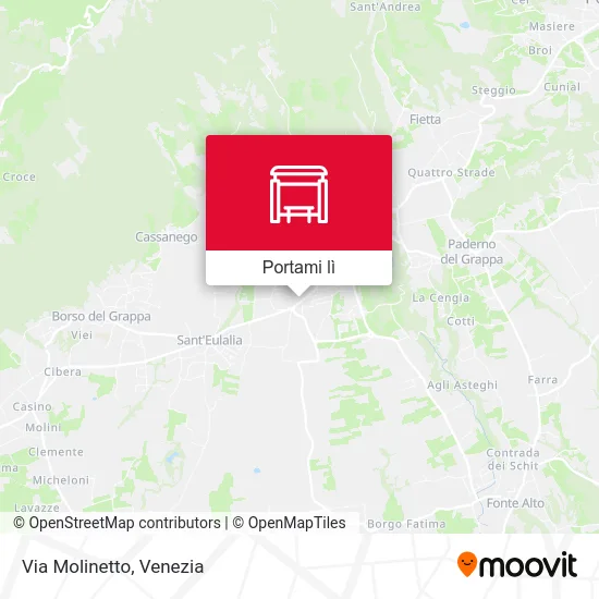 Mappa Via Molinetto