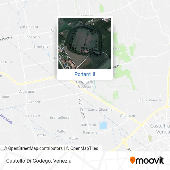 Mappa Castello Di Godego