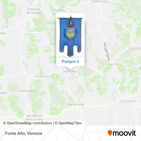 Mappa Fonte Alto