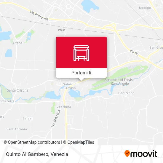 Mappa Quinto Al Gambero