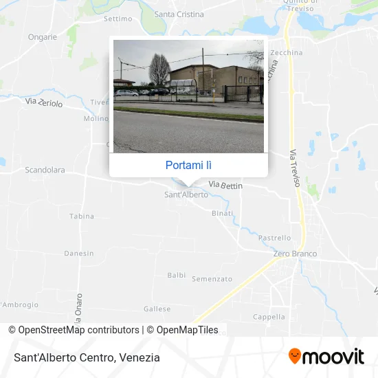 Mappa Sant'Alberto Centro
