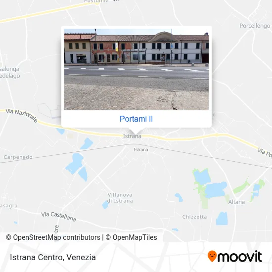 Mappa Istrana Centro