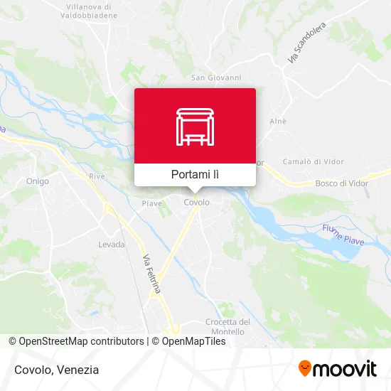 Mappa Covolo