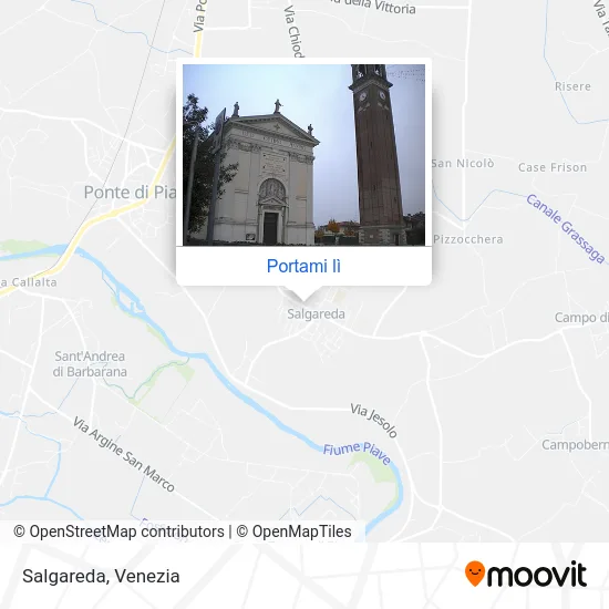 Mappa Salgareda