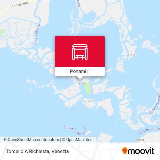 Mappa Torcello A Richiesta