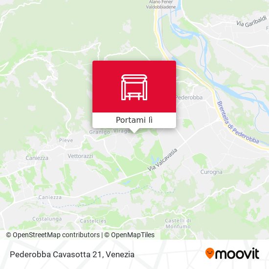 Mappa Pederobba Cavasotta 21