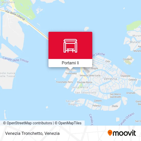 Mappa Venezia Tronchetto